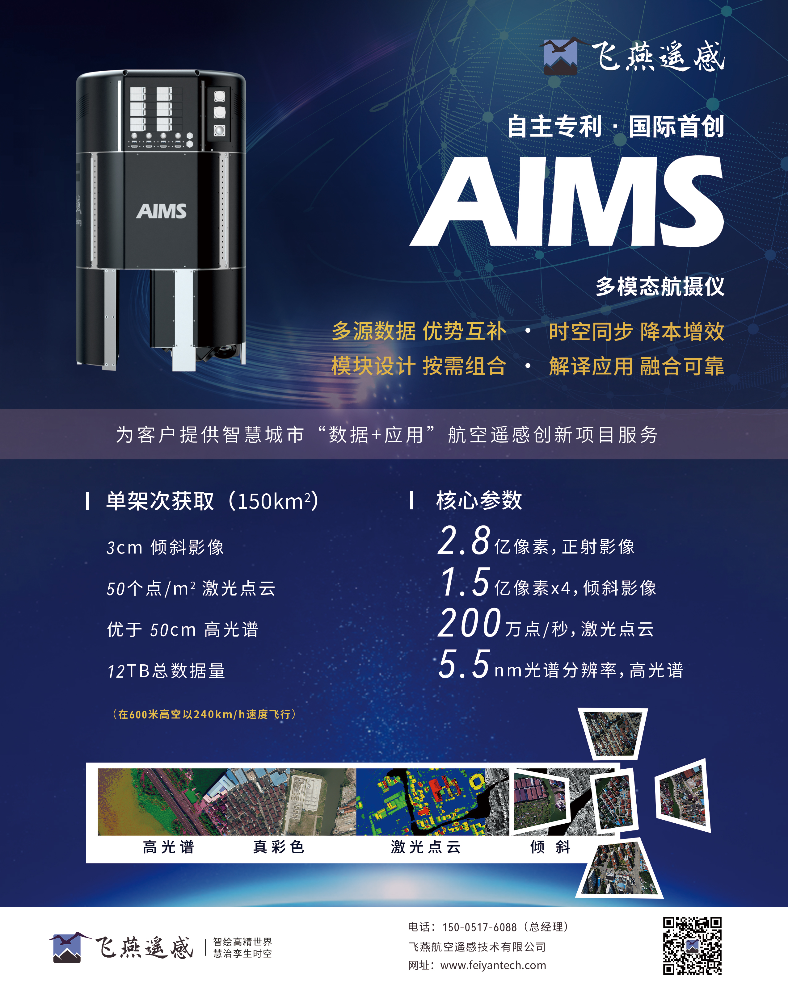 航空集成多傳感器航攝儀AIMS